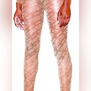 Fendi x Skims mid support tights in California